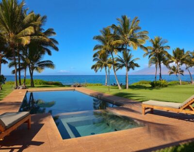 Tropical Oceanfront Estate Villa with Pool, Privacy